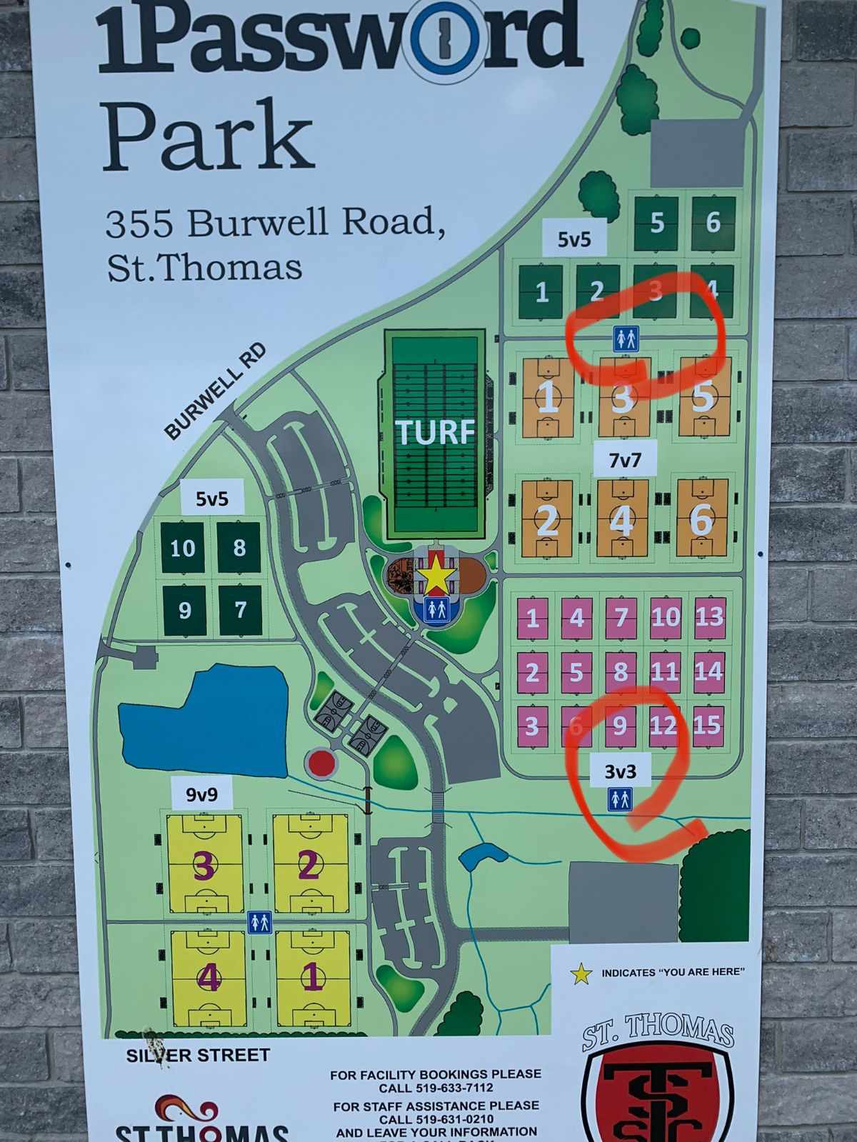 St Thomas Festival Map